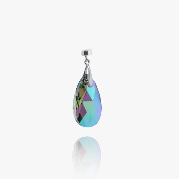 Multi Colored, Multi Faceted Pendant