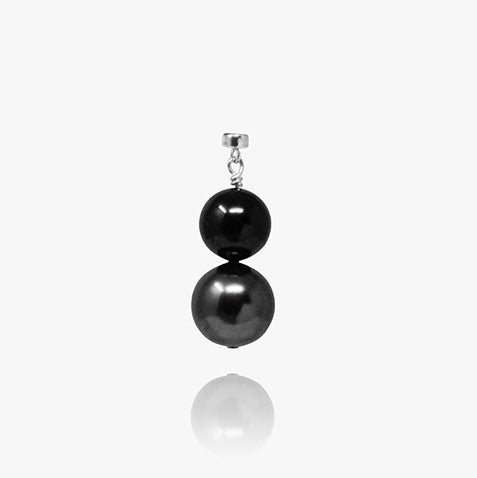 Double Brown Pearl Beads