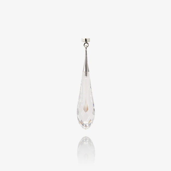Long & Slim Crystal Multi-faceted Pendant