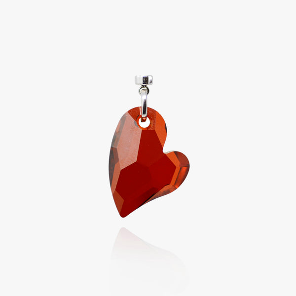 Large Red Crystal Heart