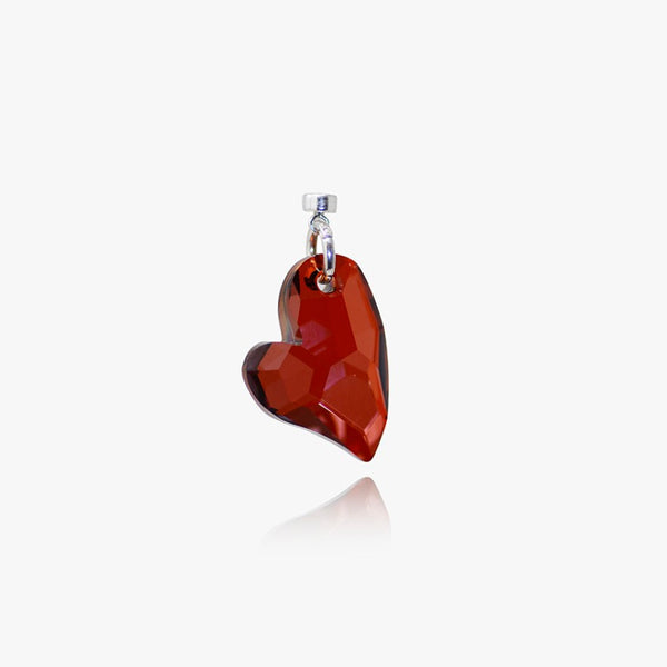 Large Red Crystal Heart