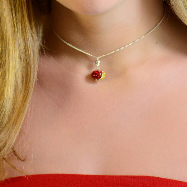 Red and Gold Crystals